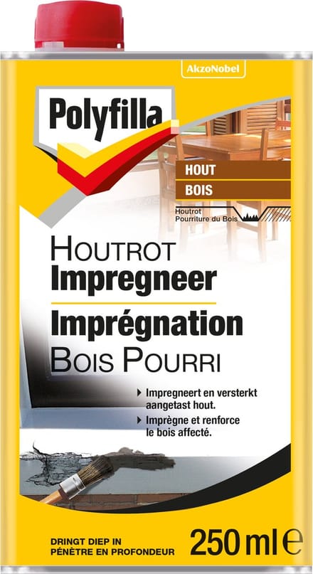 Polyfilla Houtrot Impregneer 250 Ml
