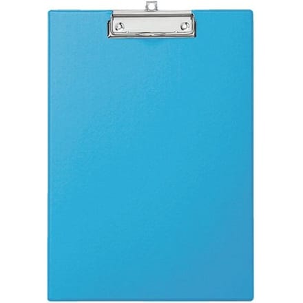 MAUL klembord - met PVC folie - A4 - met ophangoog - lichtblauw