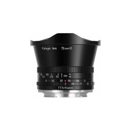 TTArtisan 7.5mm f/2.0 MFT (Pana/Olympus) | FourThirds Black