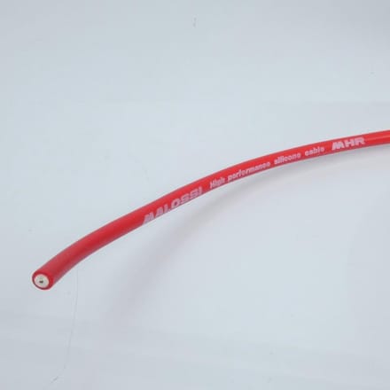 bougiekabel ht malossi Ø7mm x 50cm rood voor brommer scooter motor auto quad nieuw