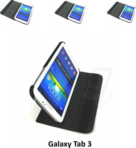 Samsung Galaxy Tab 3 7.0 Smart Tablethoes Zwart voor bescherming van tablet (T315)