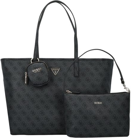 Guess Power Play II Large Tech Tote - Shopper 39 cm (coal logo)