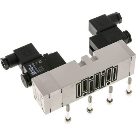 5/3 ISO 5599-1 Middendruk Magneetventiel 230V AC 2-10bar/28-140psi YPC