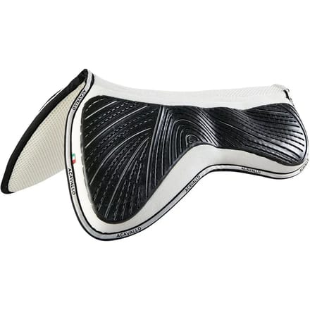 Acavallo Mf Jccs Sw-3ds Gel Grip Suede Halve Pad Wit Full