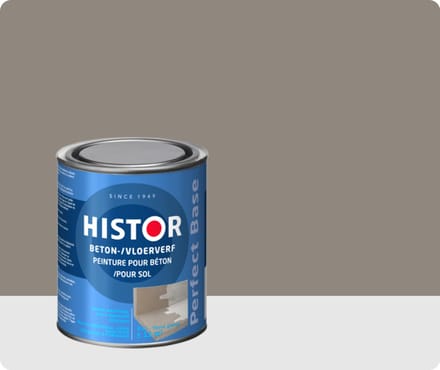 Histor Perfect Base Beton- en Vloerverf 0,75 liter - Klei