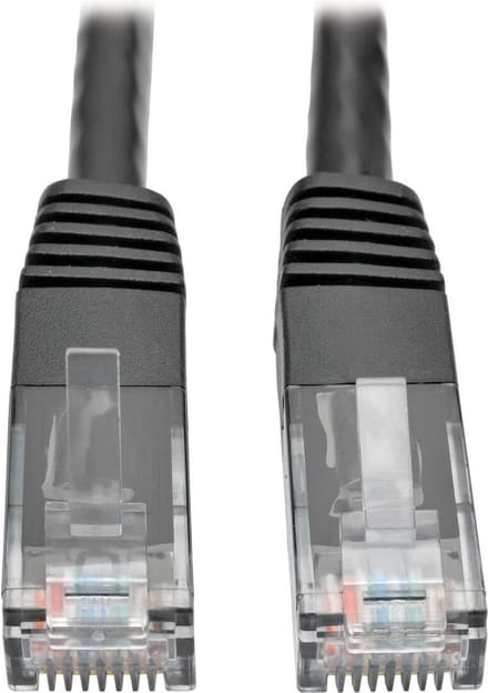 Tripp Lite CAT6, M/M, 7FT netwerkkabel 2,1336 m U/UTP (UTP) Zwart