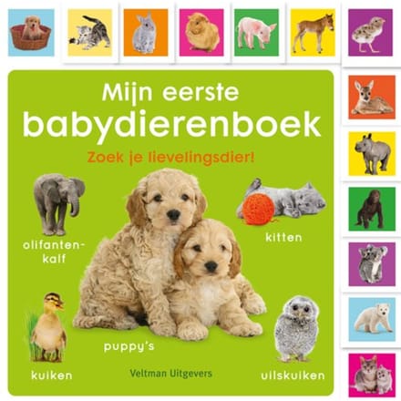 Mijn Eerste Babydierenboek - Dawn Sirett