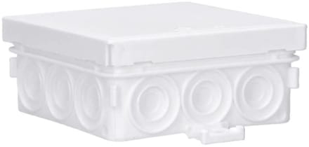 Aansluitdoos IP55, verdeeldoos 85 x 85 x 37 mm, voor vochtige ruimtes, 30 stuks