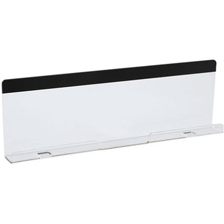 Monitor Onderkant Memo Bord met Laadgat Acryl Computer Message Board voor Mobiele Telefoon Pen white