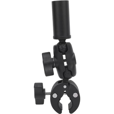 Klembevestiging en Adapter voor Mini Dishy Antenne Aluminiumlegering Verstelbare Hoek Auto Camper Ladder Paal black