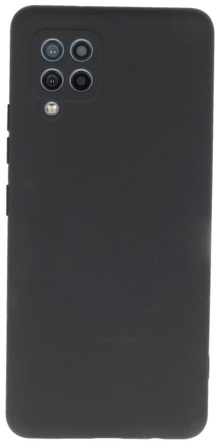 Lunso - Softcase hoes - Geschikt voor Samsung Galaxy A42 - Zwart