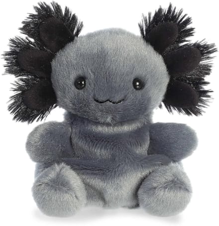 Palm Pals Grijze Axolotl Pluche Knuffel 15 cm