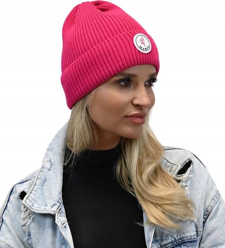 Alur - Beanie Hoed - Stijlvol - Amarant