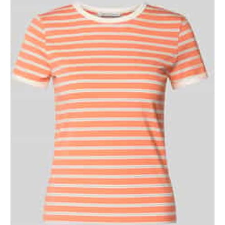 regular fit T-shirt van katoenmix
