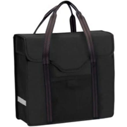 Willex Shopper - Enkele Fietstas - Black/dark brown