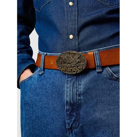 Wrangler W Eagle Riem Oranje 100 cm Man