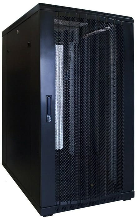 DSIT 22U serverkast met geperforeerde deur 600x800x1200mm (BxDxH) - serverbehuizing - serverrack - 19 inch