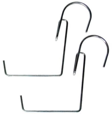 bellissa High-quality flower box holders, flower box hooks, balcony box attachment for flowers, 2 pieces (1 pair)