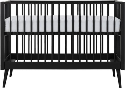 Europe Baby Evy Babybed Zwart 60 x 120 cm