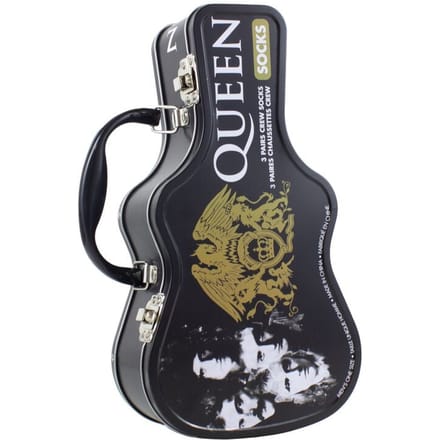 Queen Sokken - Guitar TinBox - EU 40-46 - voor Mannen - meerkleurig