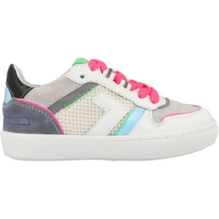 Shoesme Sneaker wit fucsia groen (Maat - 32, Kleur - Wit)