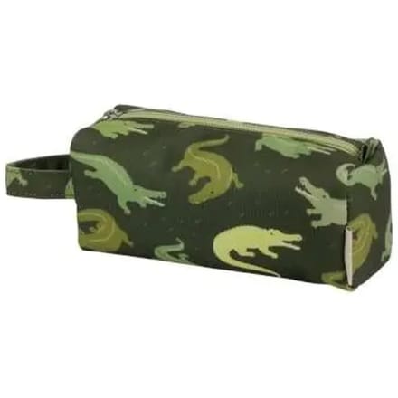 A Little Lovely Company - Etui / pennenzak: Krokodillen