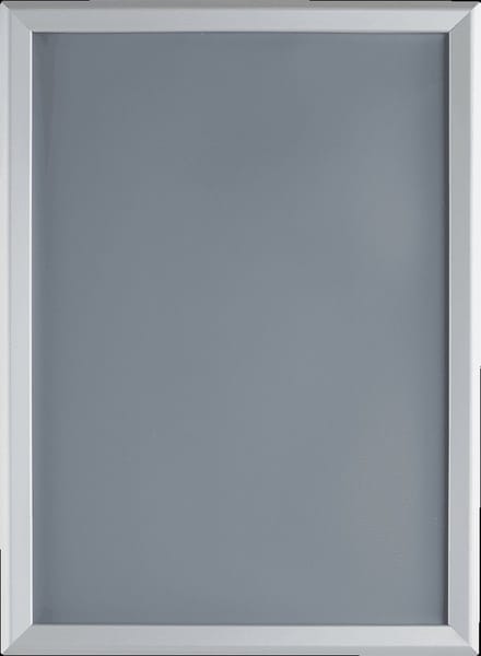 Aluminium kliklijst - 32 mm - spitse hoek A2 - 594 x 420 mm