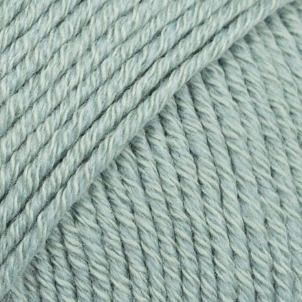 DROPS Cotton Merino Uni Colour - 29 zeegroen - Wol/Katoen Garen
