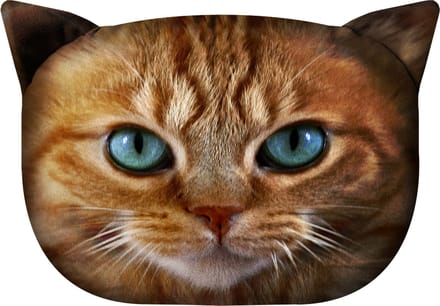 Bertoni - Design met kat motief sierkussen met verborgen ritssluiting en vulling Kussen Benek