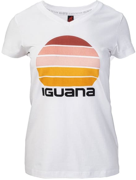 Iguana Rioki T-shirt Met Korte Mouwen Wit XL Vrouw