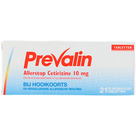 Prevalin Allerstop Cetirizine - 21 tabletten