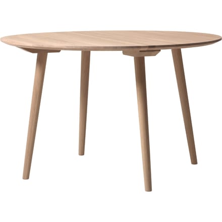 &Tradition In Between Tafel rond SK3 & SK4 - eiken, wit geolied - Ø120 cm