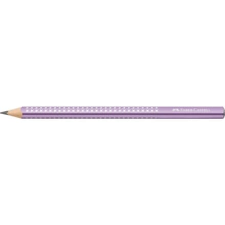 Faber-Castell grafietpotlood - Jumbo Grip Sparkle - violet metallic - FC-111663