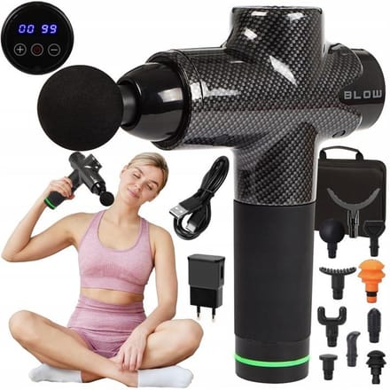 Blow - massageapparaat, vermogen 200 W, 30 snelheidsstanden, snelladen, 44-341