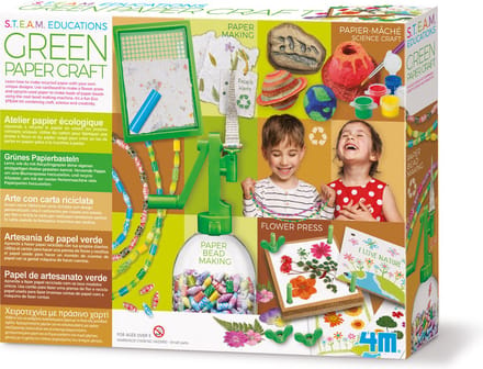 4M STEAM POWERED KIDS / Green Paper craft