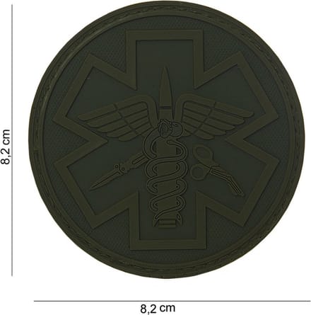 101 Inc Embleem 3D Pvc Para Medic  13009