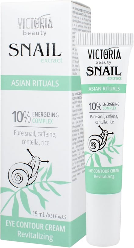 Exclusieve verjongende ogen creme met slakken slijm - cafeïne - peptiden en centella 15ml
