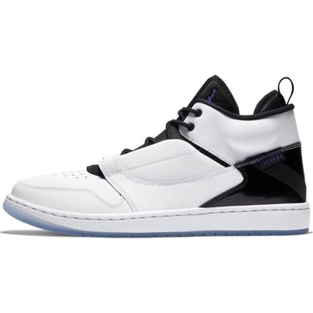 Jordan Fadeaway Wit Concord 44 white