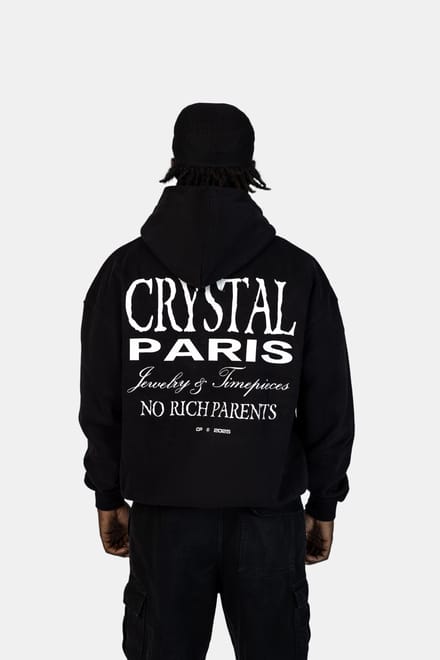 Crystal Paris Oversized hoodie Rich