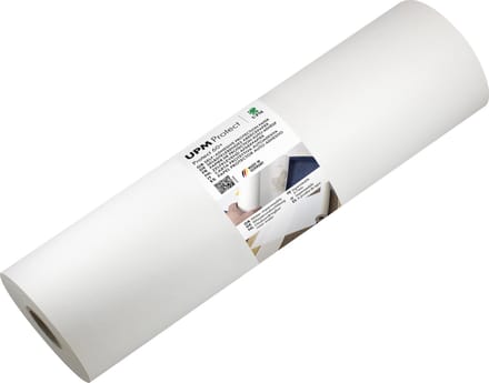 UPM afdekpapier - zelfklevend P60+ - 30 cm x 50 m - wit - IN-P6030050-KW