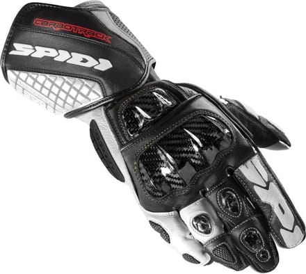 Spidi Carbo Track Evo Zwart Wit - Maat L - Handschoen