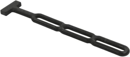 ProPlus Spanrubber - 3-gaats - 28 cm - zwart
