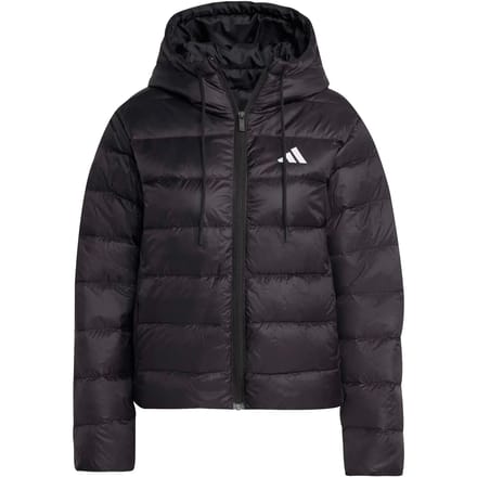 adidas Jas Dames Essentials Climawarm Light Down Hoodie Zwart - Maat XL