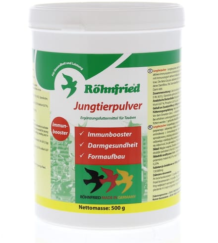 Rohnfried Jungtierpulver 500g - voor postduiven