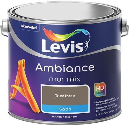 Levis - Ambiance Mur Satin Mix - Trust Three - Mengverf - 2,5 L