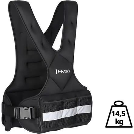 HMS KOR15 - Verstelbaar Gewichtsvest - 14.5KG - Comfortabel - Multifunctioneel