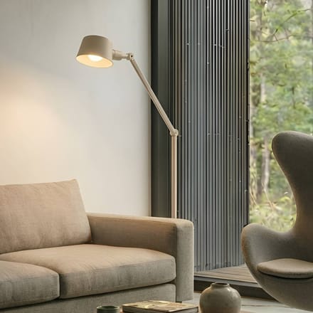 Lucande - vloerlamp - 1licht - metaal - H: 171 cm - E27 - beige