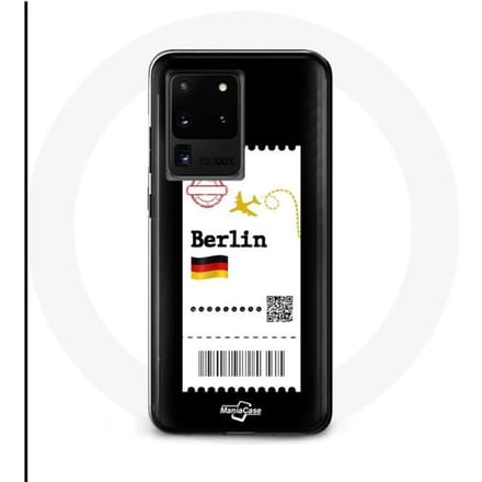 Hoesje voor Samsung Galaxy S20 Ultra Berlijn vliegticket