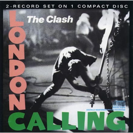 CD CLASH  London Calling  EGK36328 Epic 1987 US Rock Gebruikt gray