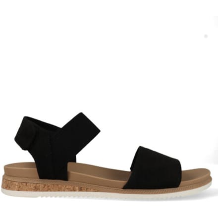 Skechers BOBS Desert Kiss Lowdames sandalen zwart - Maat 38